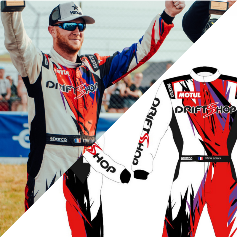 Sparco Infinity Racing Suit - Example of Personalization
